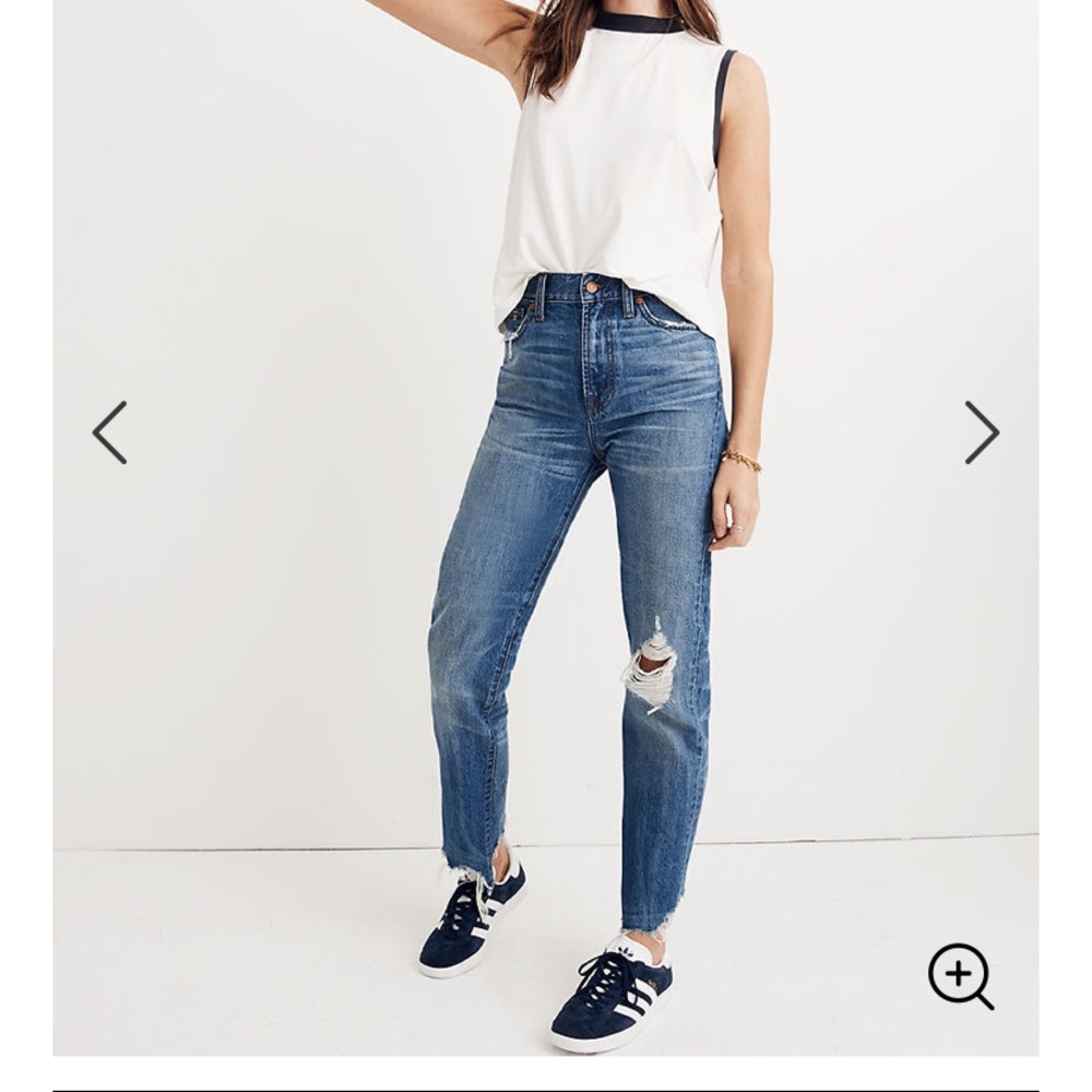 Madewell The Perfect Summer Jean: Destructed